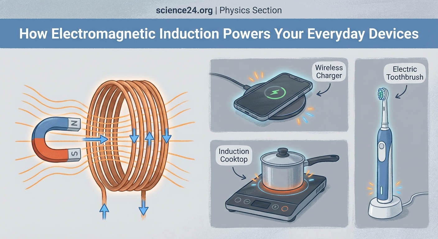 How Electromagnetic Induction Powers Your Everyday Devices - Illustration 2