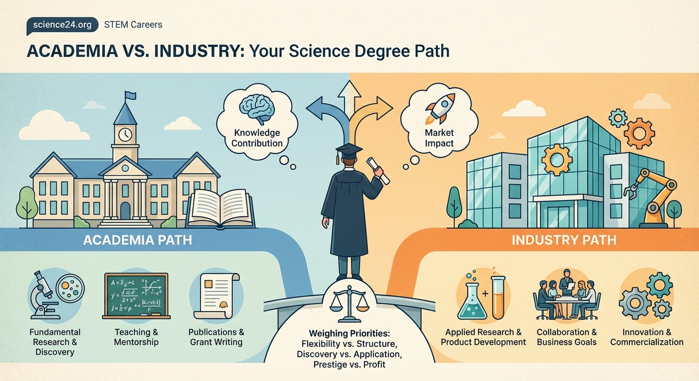 Should You Choose Academia or Industry After Your Science Degree? - Illustration 2