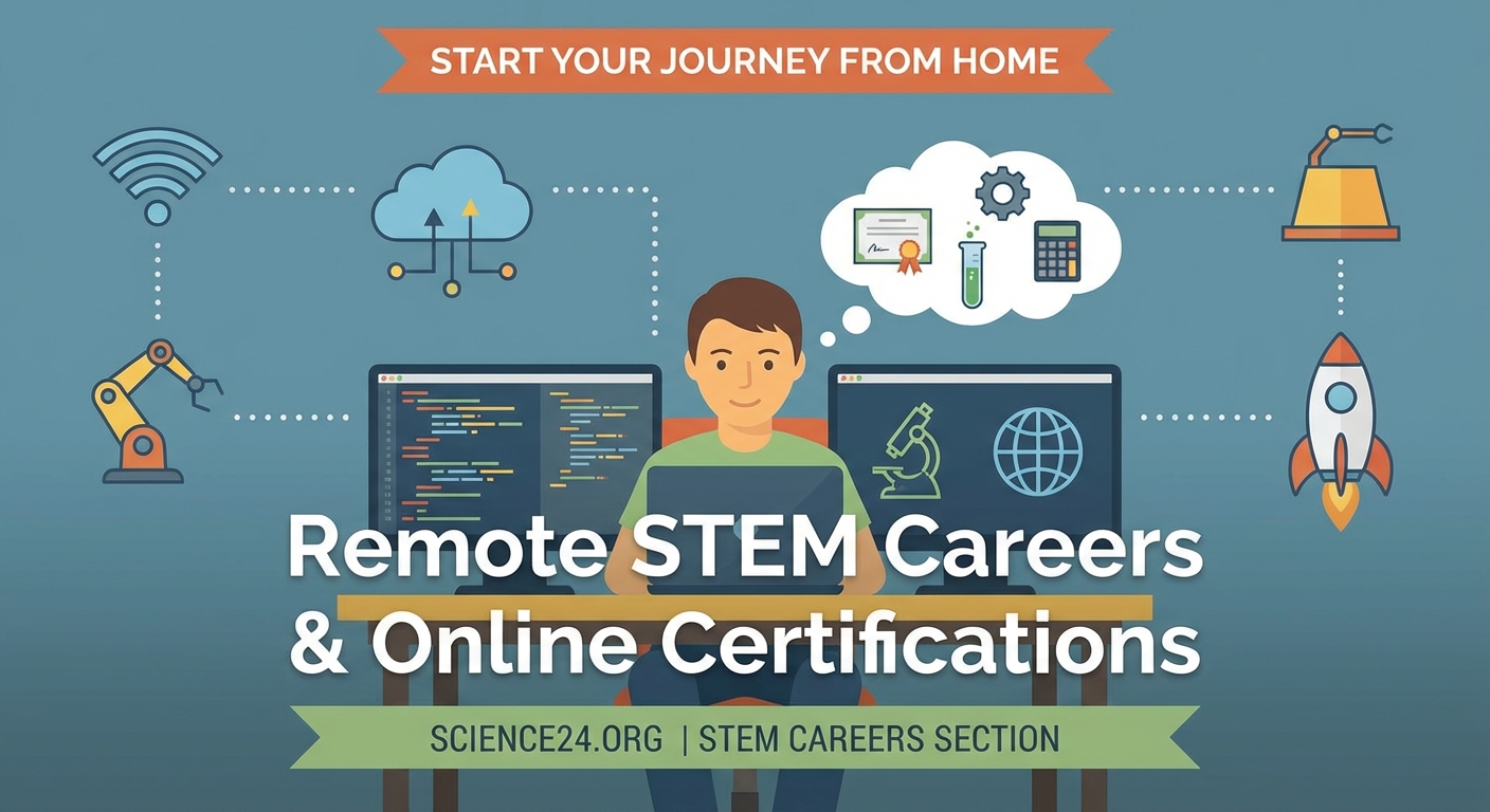 Remote STEM Careers You Can Start With Online Certifications - Illustration 1