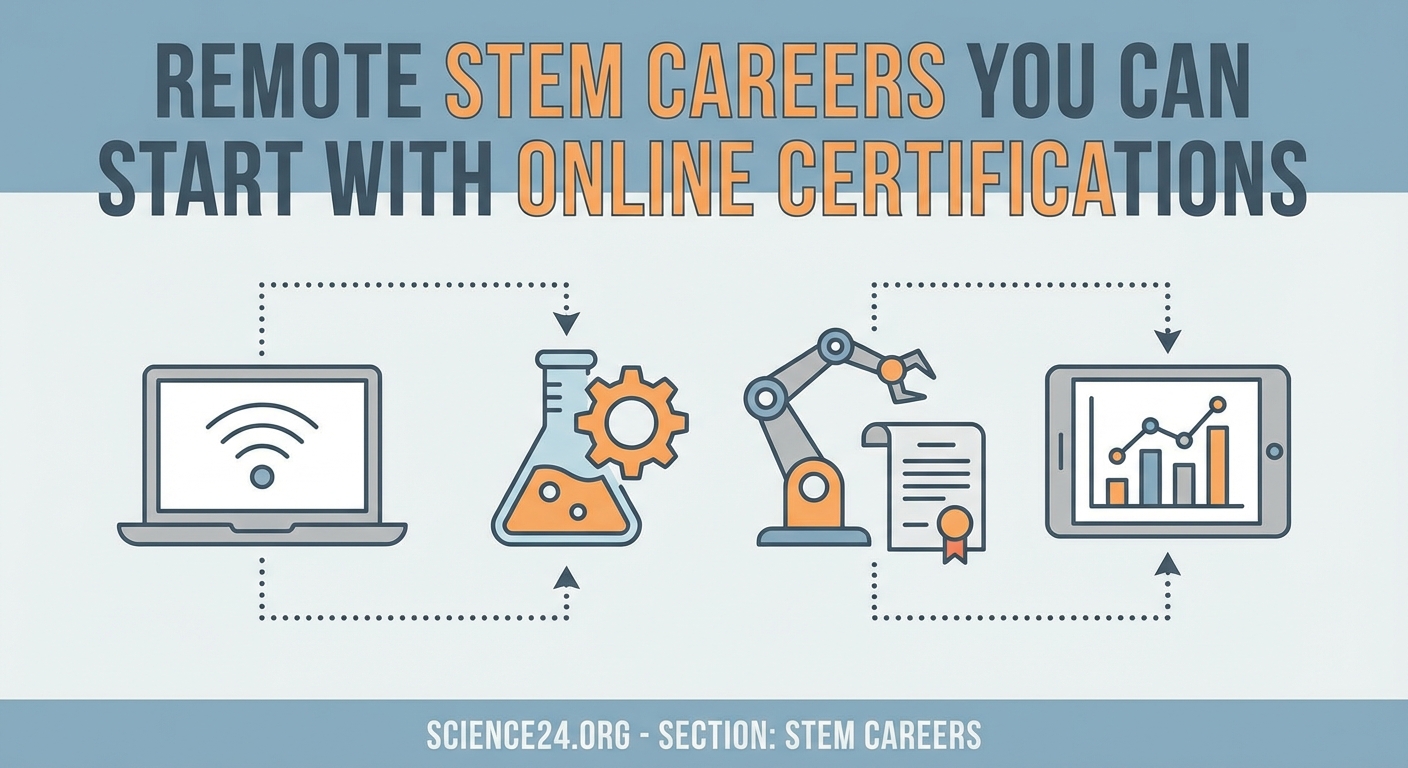 Remote STEM Careers You Can Start With Online Certifications - Illustration 2