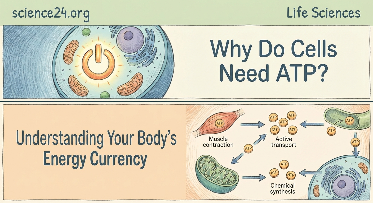 Why Do Cells Need ATP? Understanding Your Body's Energy Currency - Illustration 2