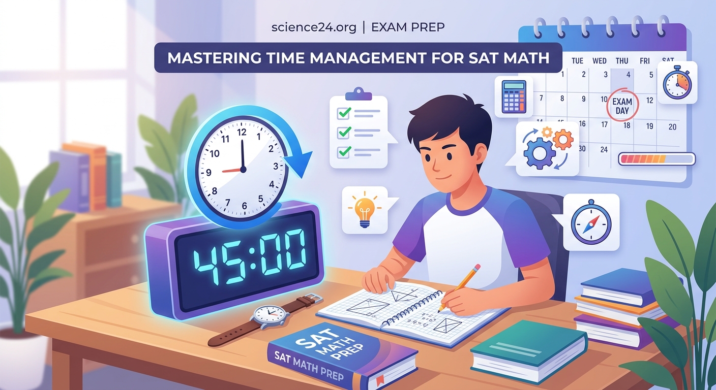 How to Master Time Management During SAT Math Sections — 1