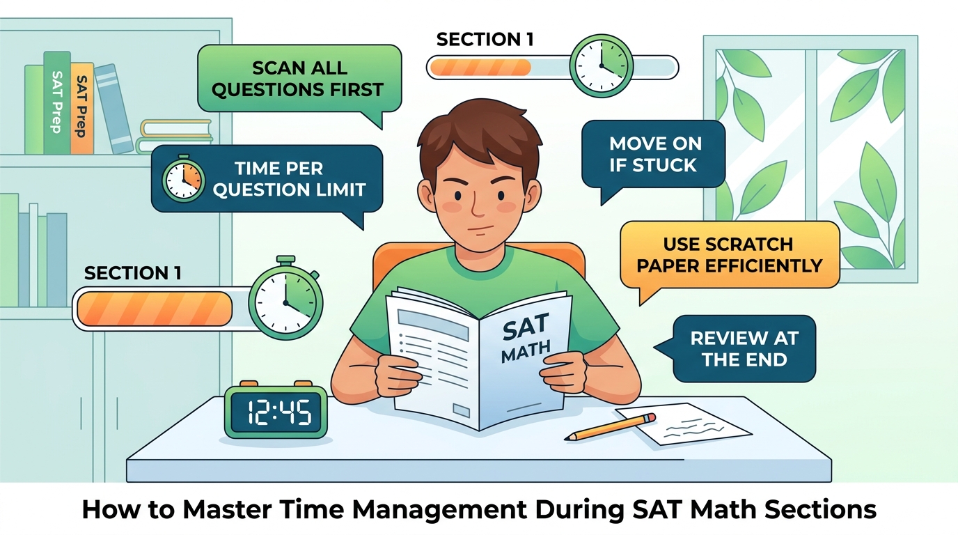 How to Master Time Management During SAT Math Sections — 2