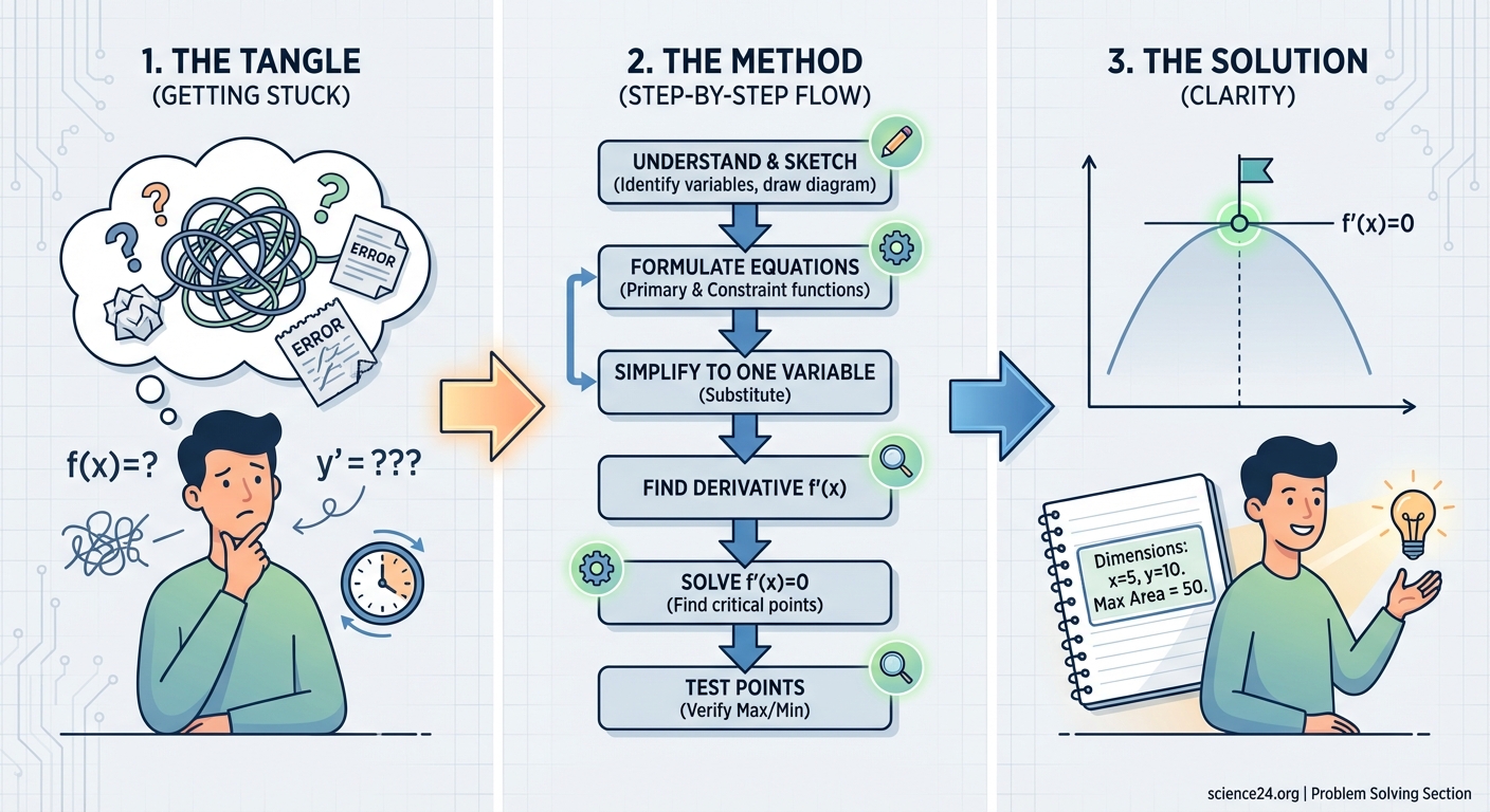 How to Tackle Calculus Optimization Problems Without Getting Stuck — 4