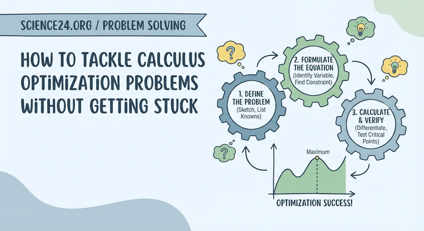 How to Tackle Calculus Optimization Problems Without Getting Stuck — 8