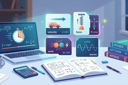 5 Last-Minute Physics Formulas Every ACT Student Must Memorize