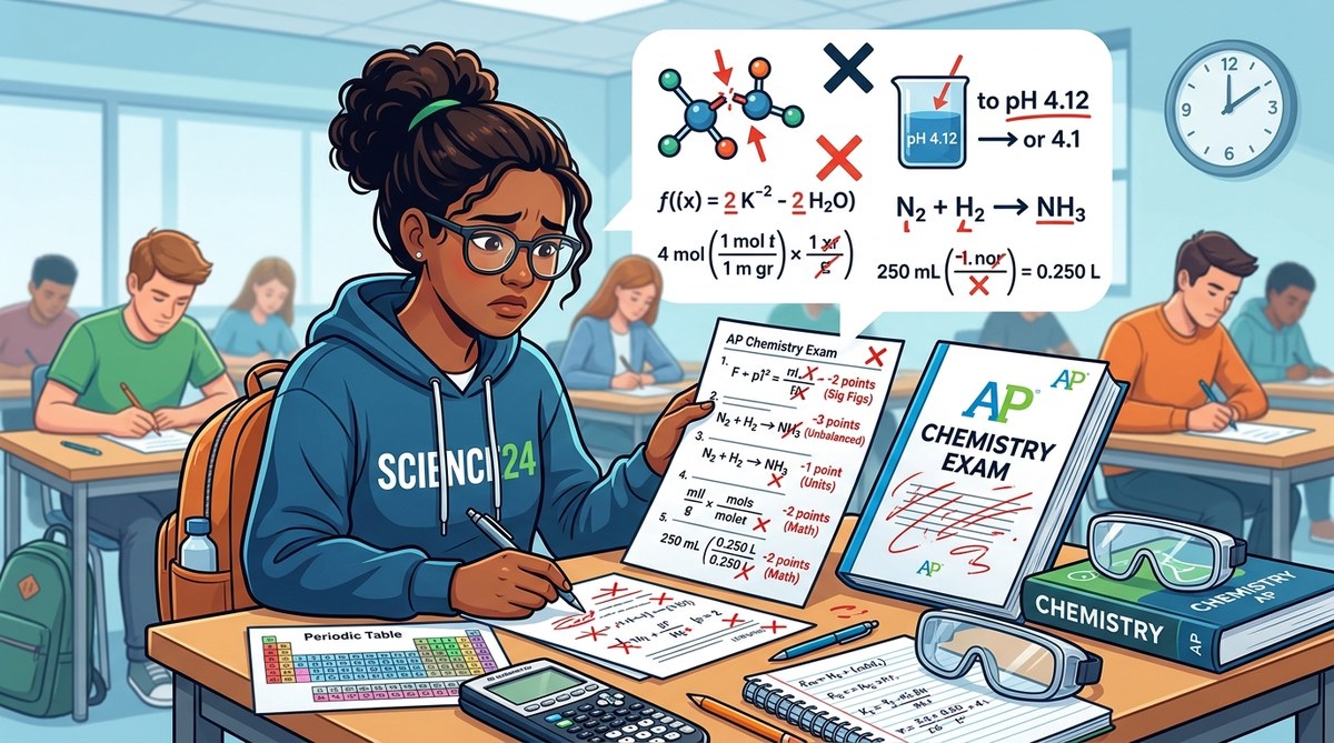 Common Chemistry Mistakes That Cost You Points on AP Exams