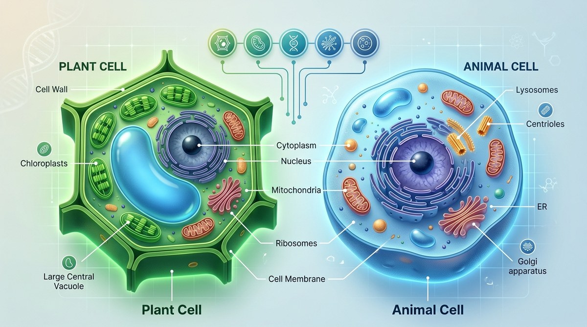 Comparing Plant and Animal Cells: 5 Key Structural Differences That Matter