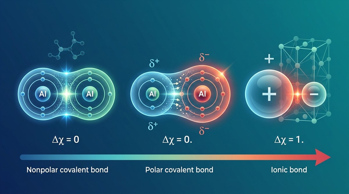 How Electronegativity Determines Molecule Behavior and Bond Types