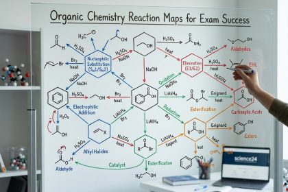 Organic Chemistry Reaction Maps for Exam Success