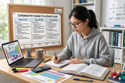 The 72-Hour Study Plan That Actually Works for Chemistry Exams