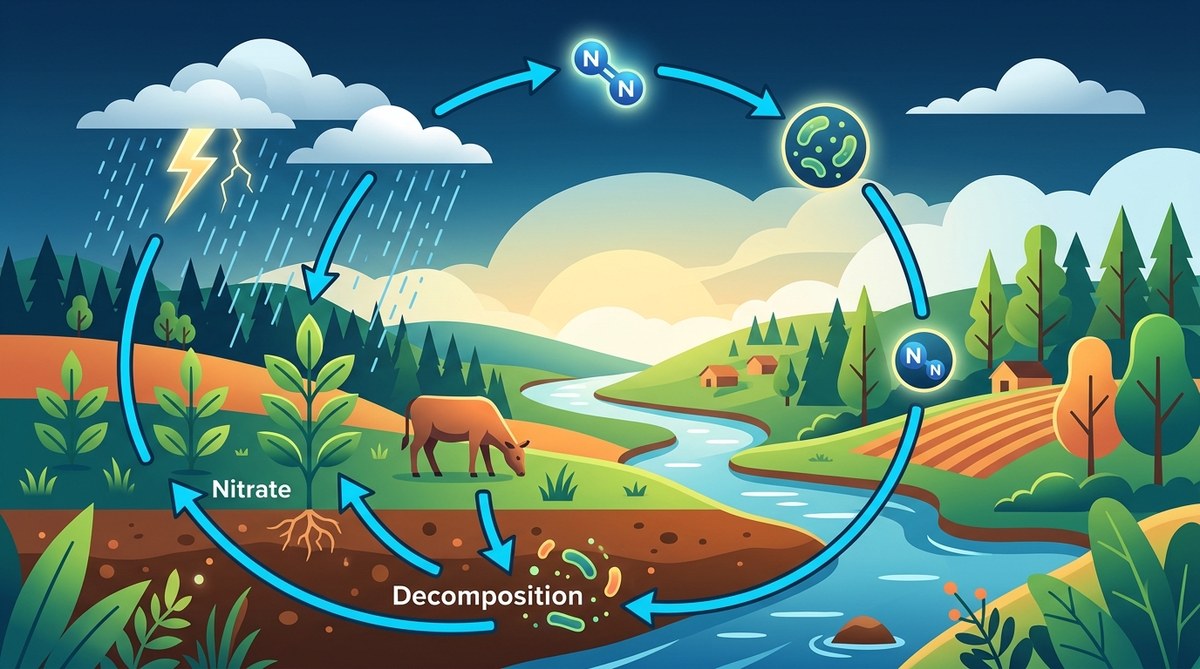 The Nitrogen Cycle Explained: How This Element Moves Through Ecosystems