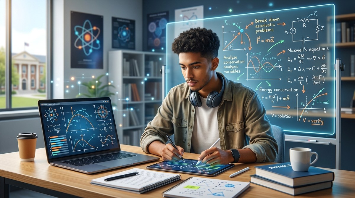Effective Strategies for Tackling Advanced Physics Practice Problems