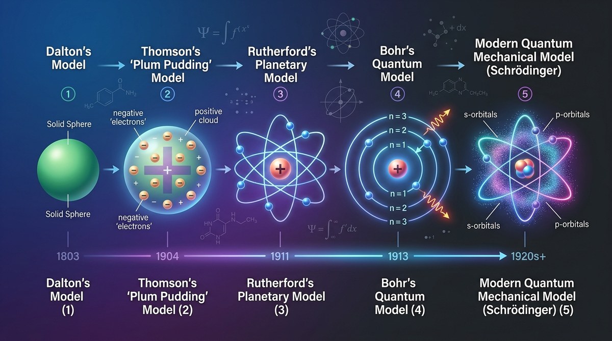 Exploring Atomic Models: How Our Understanding of Atoms Has Evolved