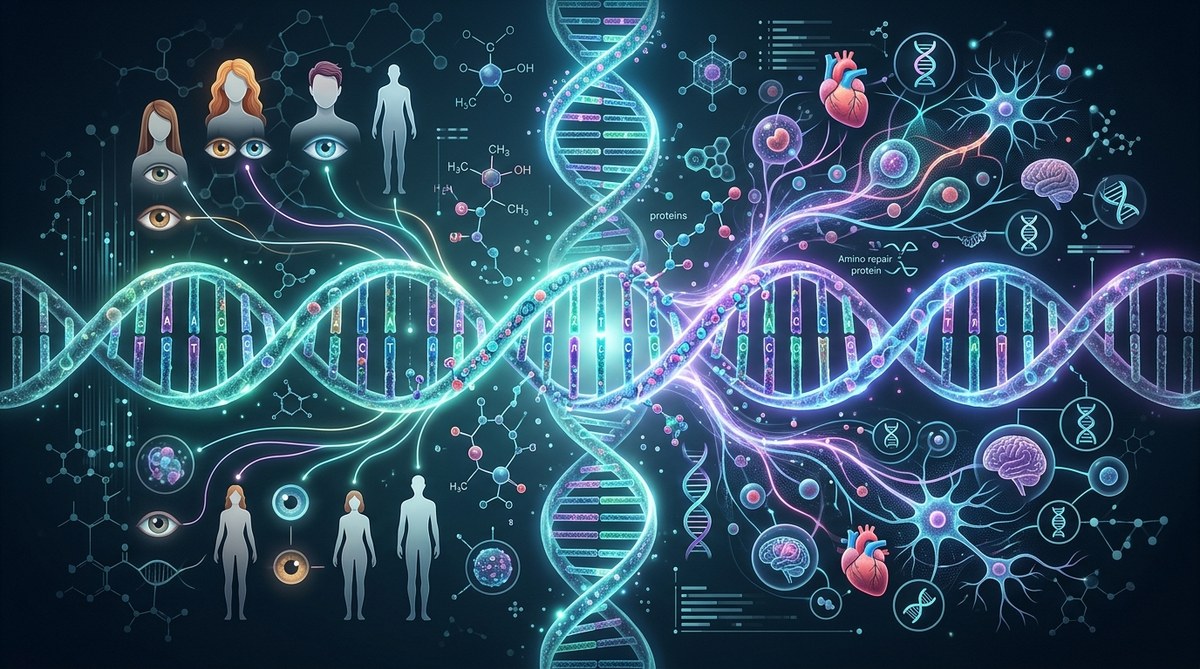 Unlocking the Secrets of Human Genetics: How Genes Shape Our Traits and Health