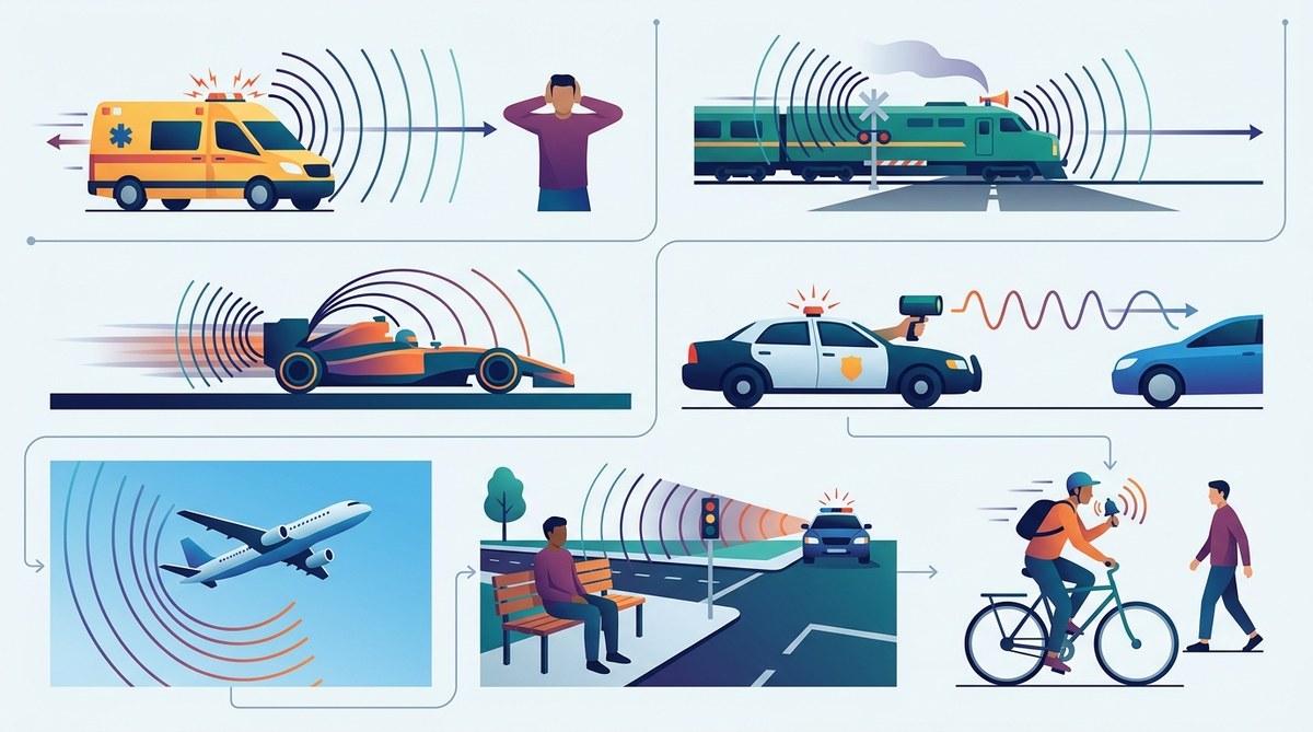 7 Real-World Examples of the Doppler Effect You Experience Every Day