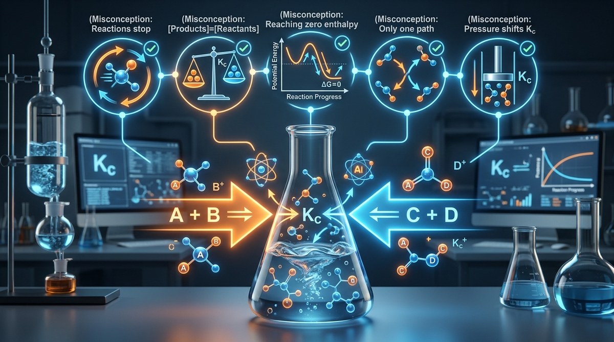 5 Common Misconceptions About Chemical Equilibrium Debunked