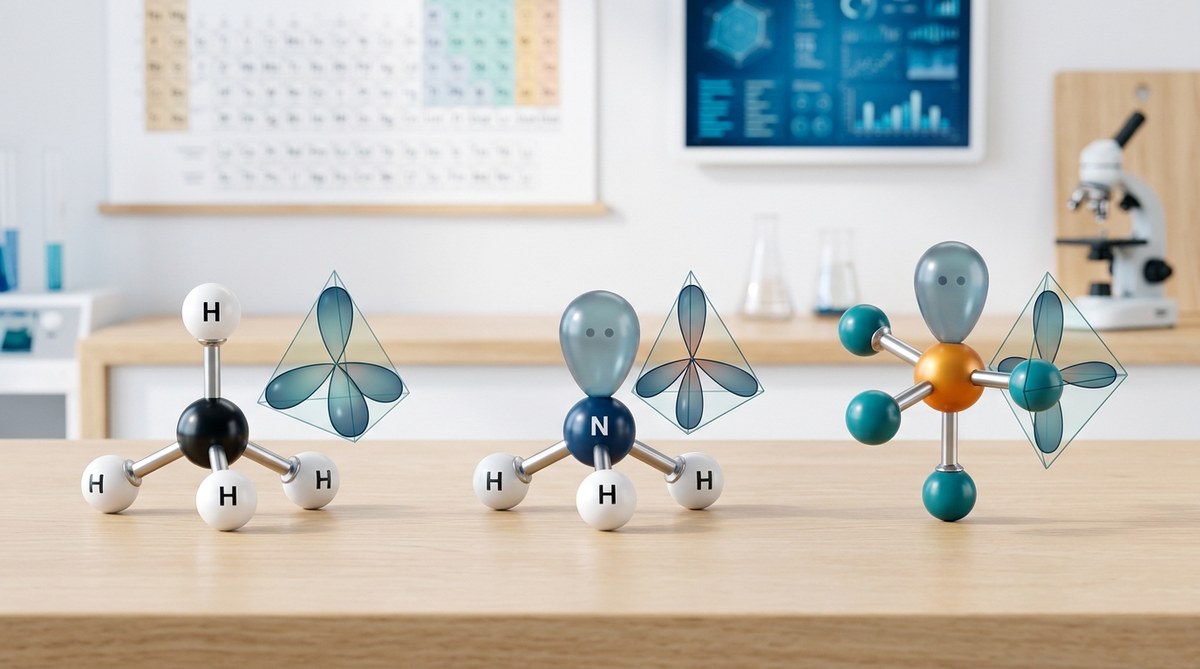 How to Use VSEPR Theory to Predict Molecular Shapes in 3 Simple Steps