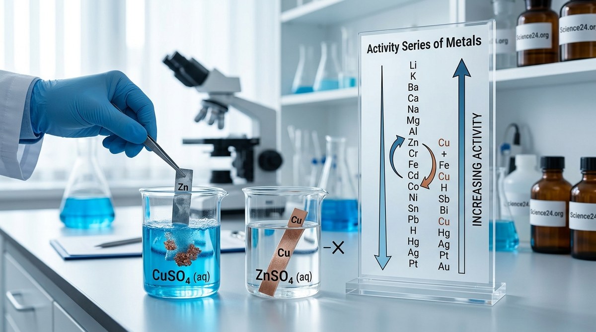 How to Predict Reaction Products Using the Activity Series of Metals